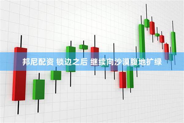 邦尼配资 锁边之后 继续向沙漠腹地扩绿