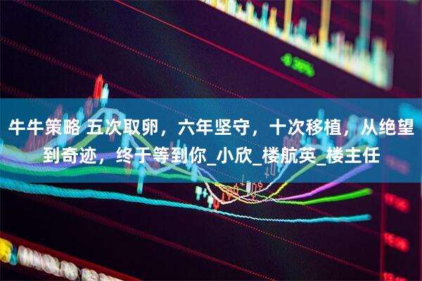 牛牛策略 五次取卵，六年坚守，十次移植，从绝望到奇迹，终于等到你_小欣_楼航英_楼主任