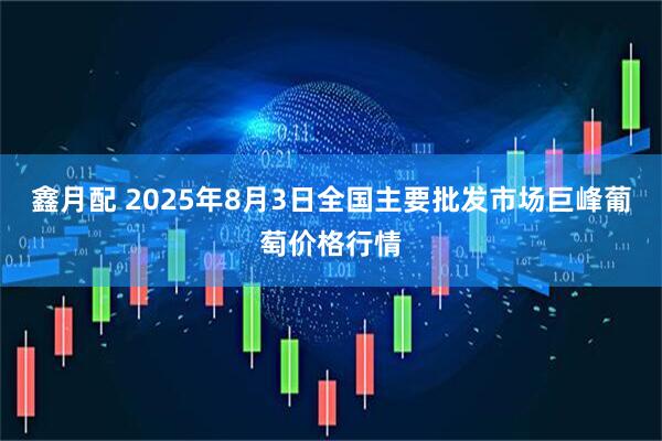 鑫月配 2025年8月3日全国主要批发市场巨峰葡萄价格行情